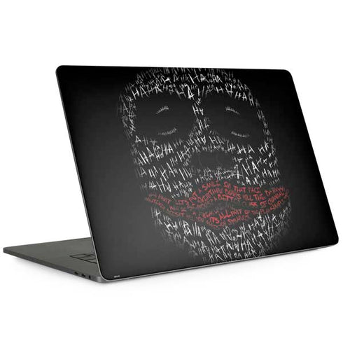 DC Comics The Joker Put a Smile On That Face Apple MacBook Pro 15-inch Skin