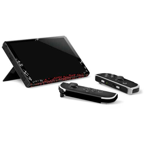 DC Comics The Joker Put a Smile On That Face Nintendo Switch OLED (2021) Skin