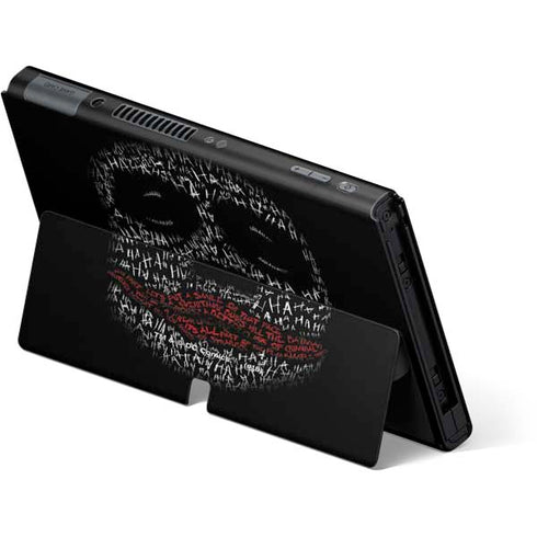 DC Comics The Joker Put a Smile On That Face Nintendo Switch OLED (2021) Skin