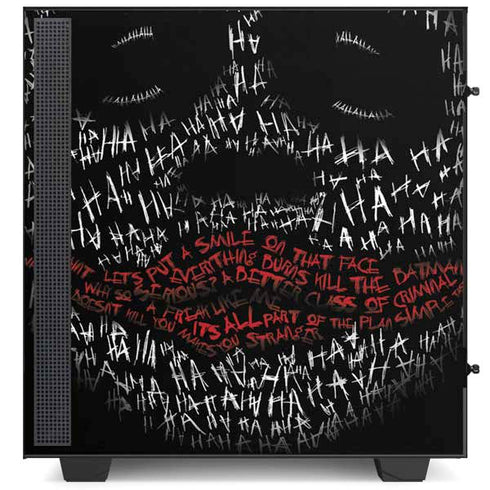 DC Comics The Joker Put a Smile On That Face NZXT H510 Compact ATX Mid-Tower Case Skin