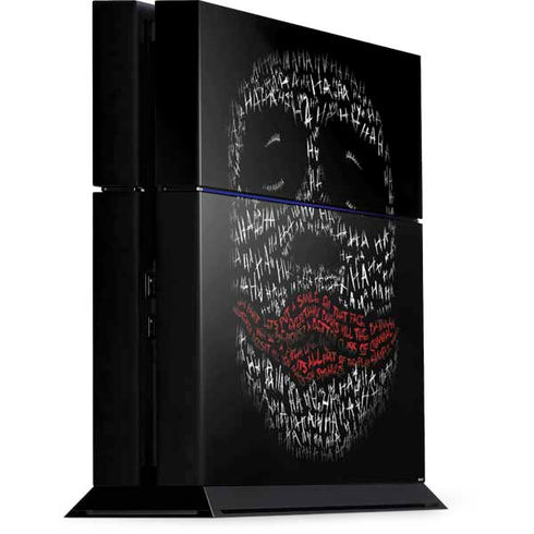 DC Comics The Joker Put a Smile On That Face PS4 Console Skin