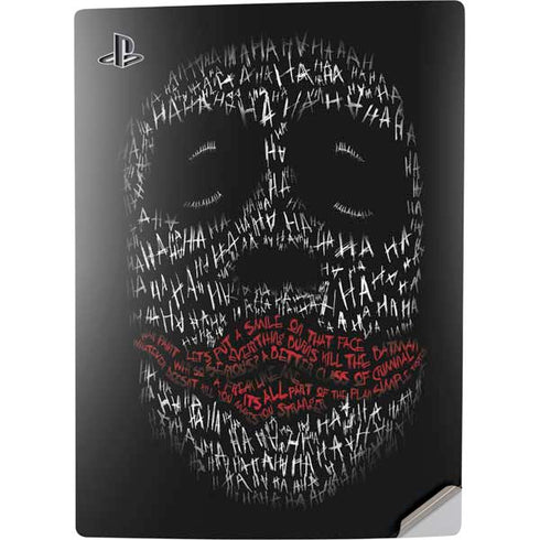 DC Comics The Joker Put a Smile On That Face PS5 Digital Edition Console Skin