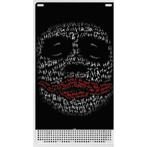 DC Comics The Joker Put a Smile On That Face Xbox Series S Bundle Skin