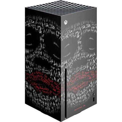 DC Comics The Joker Put a Smile On That Face Xbox Series X Console Skin