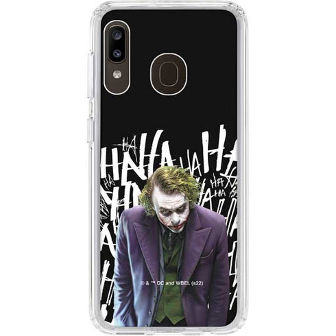The Dark Knight Joker Galaxy A20 Clear Case