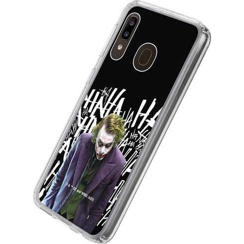 The Dark Knight Joker Galaxy A20 Clear Case