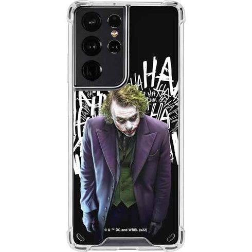 The Dark Knight Joker Galaxy S21 Ultra 5G Clear Case