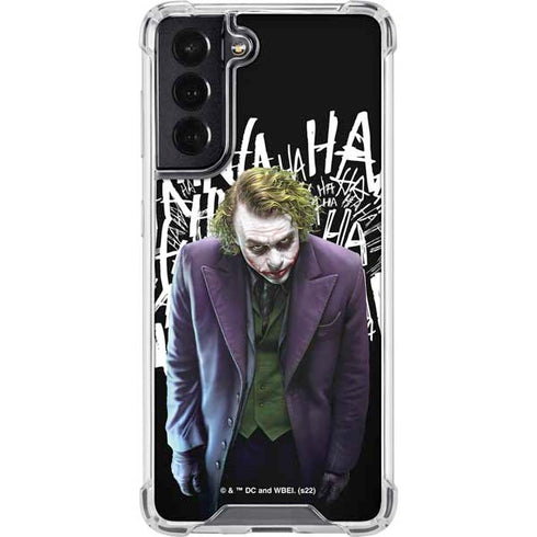 The Dark Knight Joker Galaxy S22 Clear Case