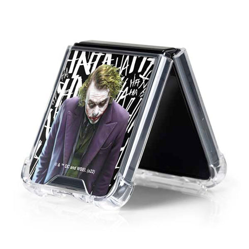 The Dark Knight Joker Galaxy Z Flip5 5G Clear Case