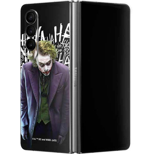 The Dark Knight Joker Galaxy Z Fold4 5G Skin