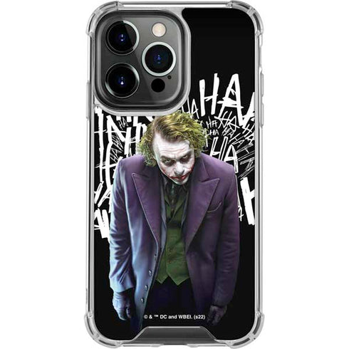 The Dark Knight Joker iPhone 14 Pro Clear Case