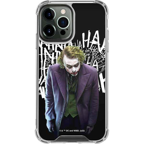 The Dark Knight Joker iPhone 14 Pro Max Clear Case