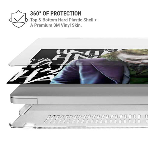 The Dark Knight Joker MacBook Air 15in (2023-2025) Case plus Skin