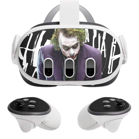 The Dark Knight Joker Meta Quest 3 Skin