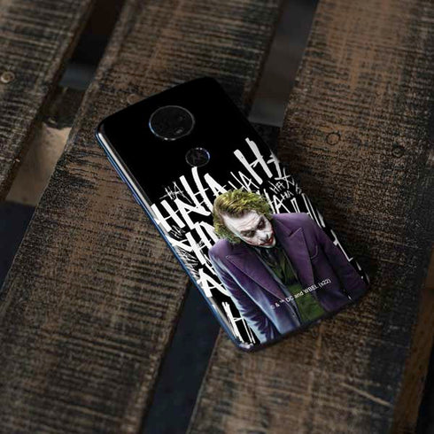 The Dark Knight Joker Moto E5 Plus Skin