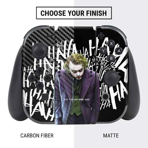 The Dark Knight Joker Nintendo Switch Bundle Skin