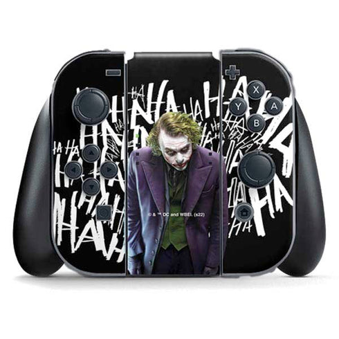 The Dark Knight Joker Nintendo Switch (2017-2021) Joy-Con Controller Skin