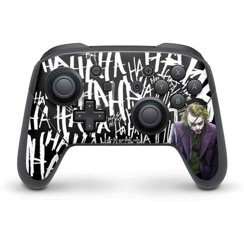 The Dark Knight Joker Nintendo Switch Pro Controller Skin