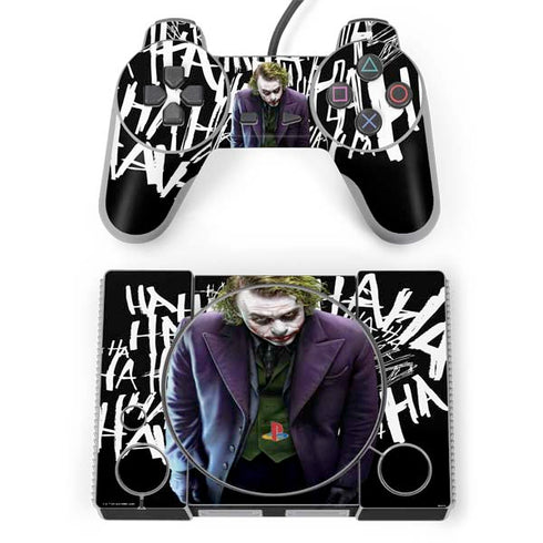 The Dark Knight Joker PlayStation Classic Bundle Skin
