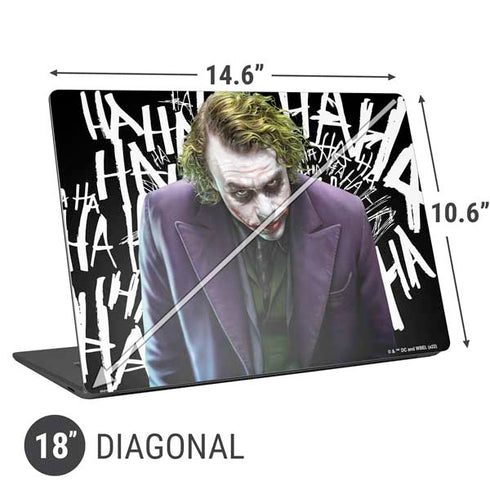 The Dark Knight Joker Universal Laptop 18in (14.6 x 10.6in) Skin