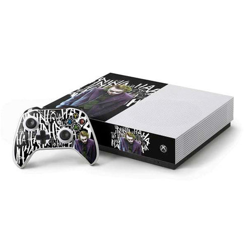 The Dark Knight Joker Xbox One S All-Digital Edition Bundle Skin
