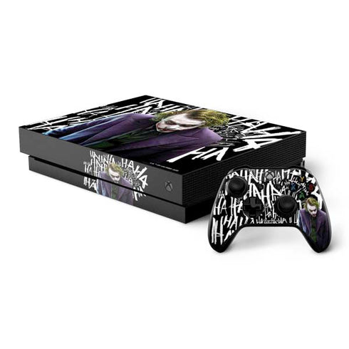 The Dark Knight Joker Xbox One X Bundle Skin