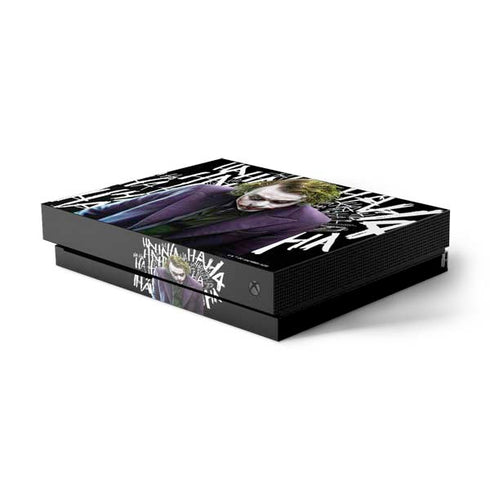 The Dark Knight Joker Xbox One X Console Skin
