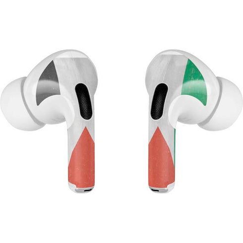Jordan Flag Distressed AirPods Pro 2nd Gen Skin