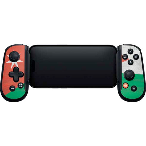 Jordan Flag Distressed Backbone One for iPhone Game Controller Skin