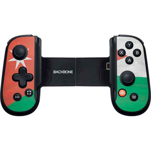 Jordan Flag Distressed Backbone One for iPhone Game Controller Skin