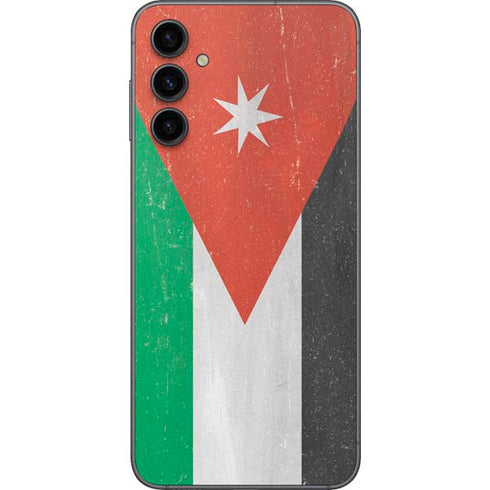 Jordan Flag Distressed Galaxy A14 5G Skin