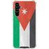 Jordan Flag Distressed Galaxy A54 5G Clear Case