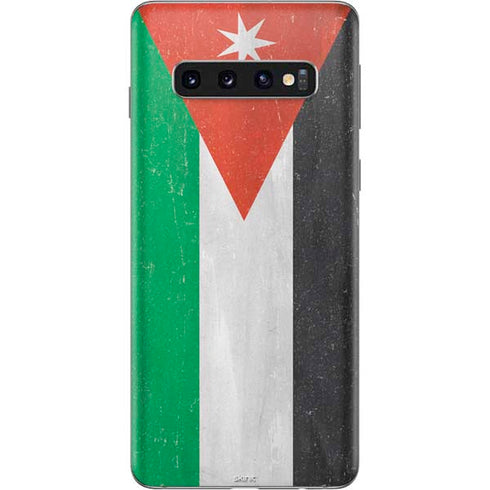 Jordan Flag Distressed Galaxy S10 Skin