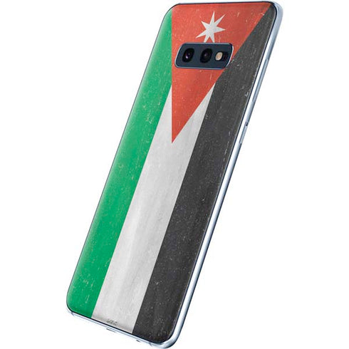 Jordan Flag Distressed Galaxy S10e Skin