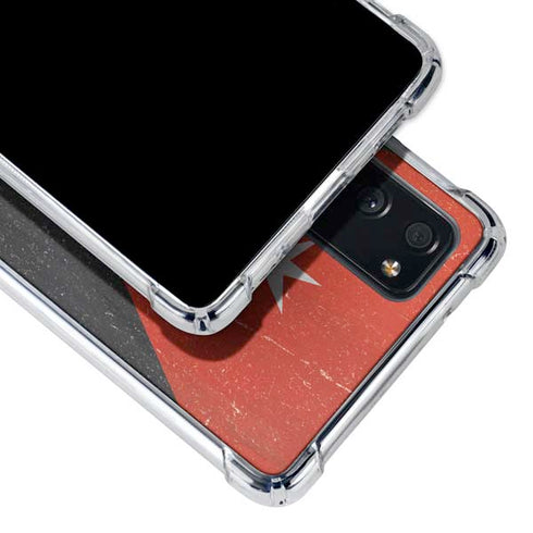 Jordan Flag Distressed Galaxy S20 FE Clear Case