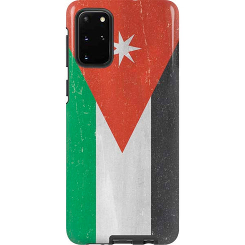 Jordan Flag Distressed Galaxy S20 Plus Pro Case