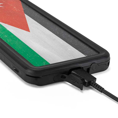 Jordan Flag Distressed Galaxy S20 Plus Waterproof Case