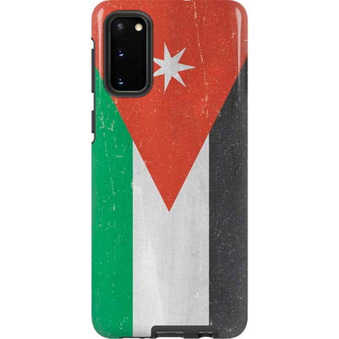 Jordan Flag Distressed Galaxy S20 Pro Case
