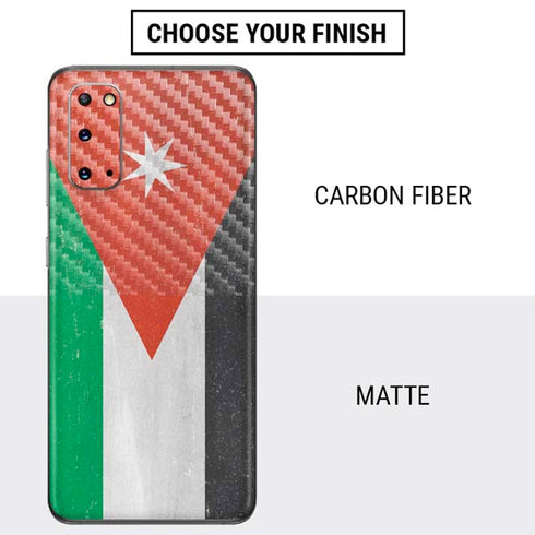 Jordan Flag Distressed Galaxy S20 Skin