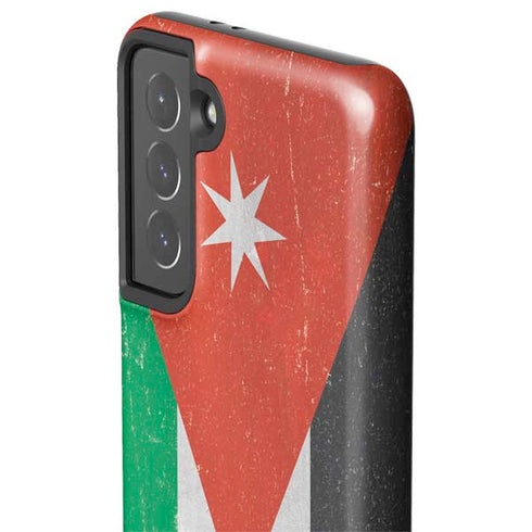 Jordan Flag Distressed Galaxy S21 5G Pro Case