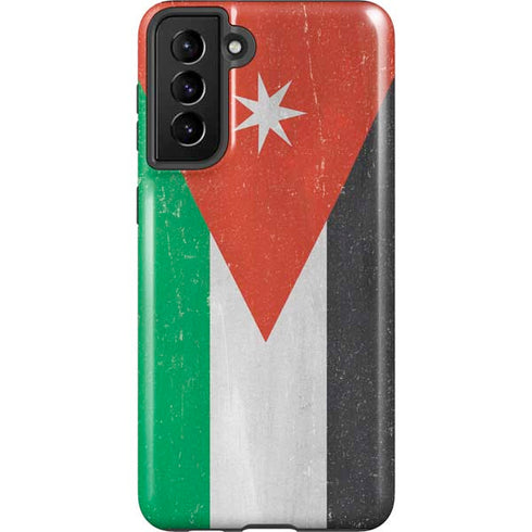 Jordan Flag Distressed Galaxy S21 Plus 5G Pro Case