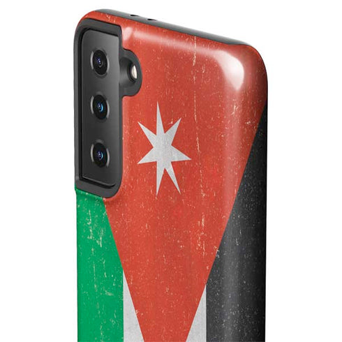 Jordan Flag Distressed Galaxy S21 Plus 5G Pro Case