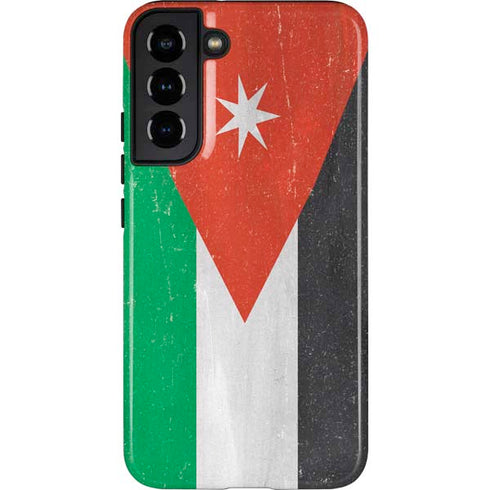 Jordan Flag Distressed Galaxy S22 Plus Pro Case