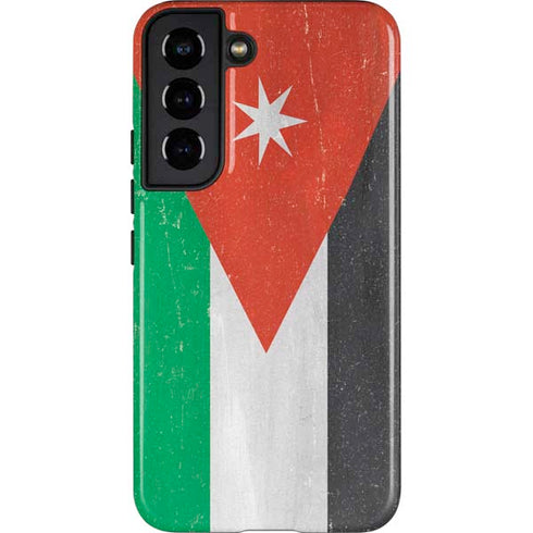 Jordan Flag Distressed Galaxy S22 Pro Case