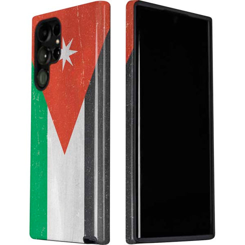 Jordan Flag Distressed Galaxy S22 Ultra Pro Case