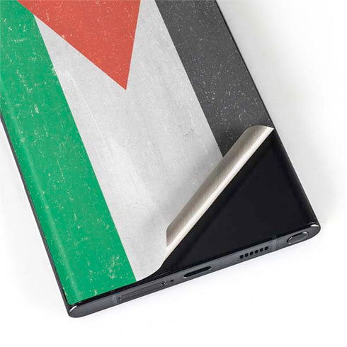 Jordan Flag Distressed Galaxy S22 Ultra Skin