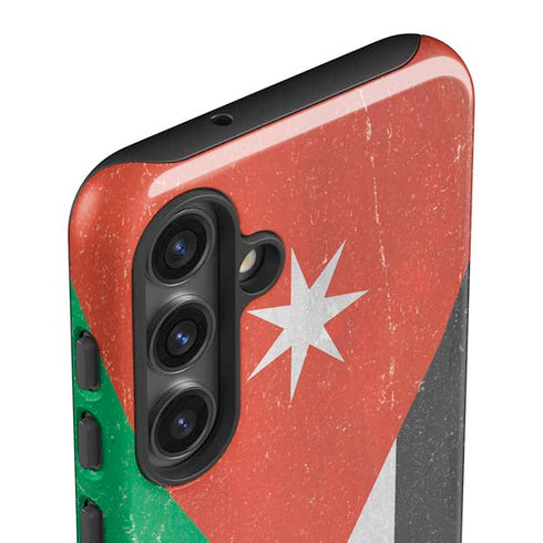 Jordan Flag Distressed Galaxy S24 Impact Case