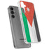Jordan Flag Distressed Galaxy S24 Plus Clear Case