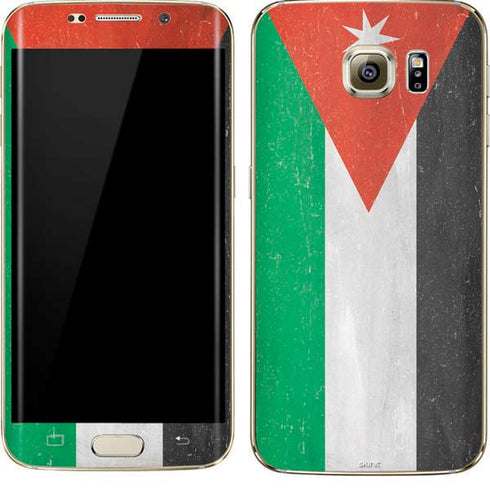 Jordan Flag Distressed Galaxy S7 Edge Skin