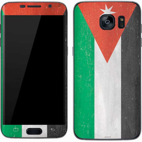 Jordan Flag Distressed Galaxy S7 Skin